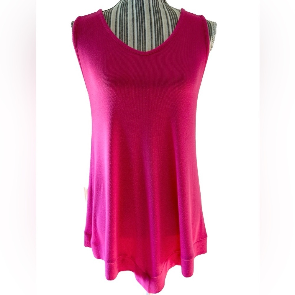 INC International Concepts Pink Relaxed Tank Top